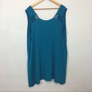 Simply cacique plus size sleeveless blouse 22/24